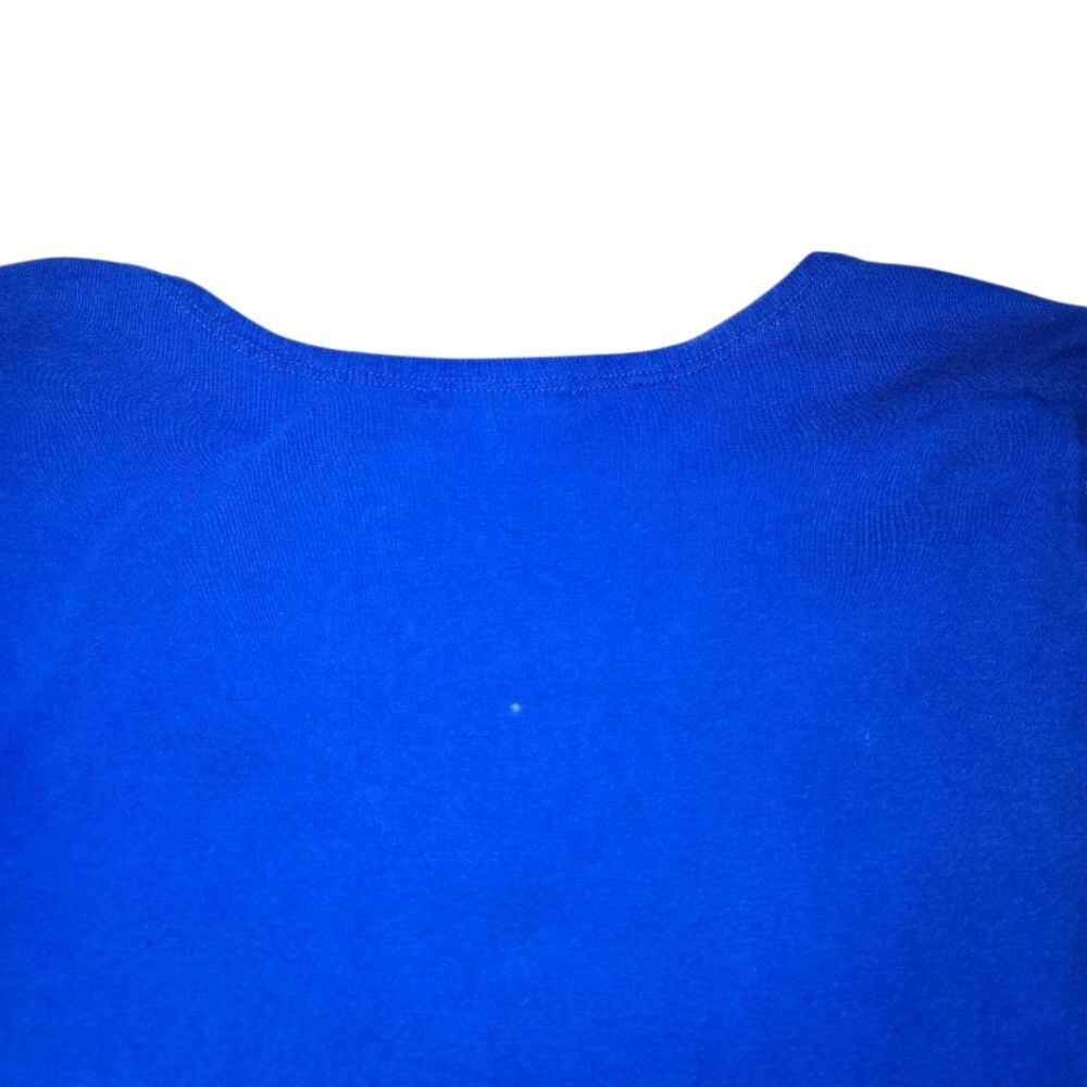Cupio Cap Sleeve Tee - Blue - Picture 4 of 8